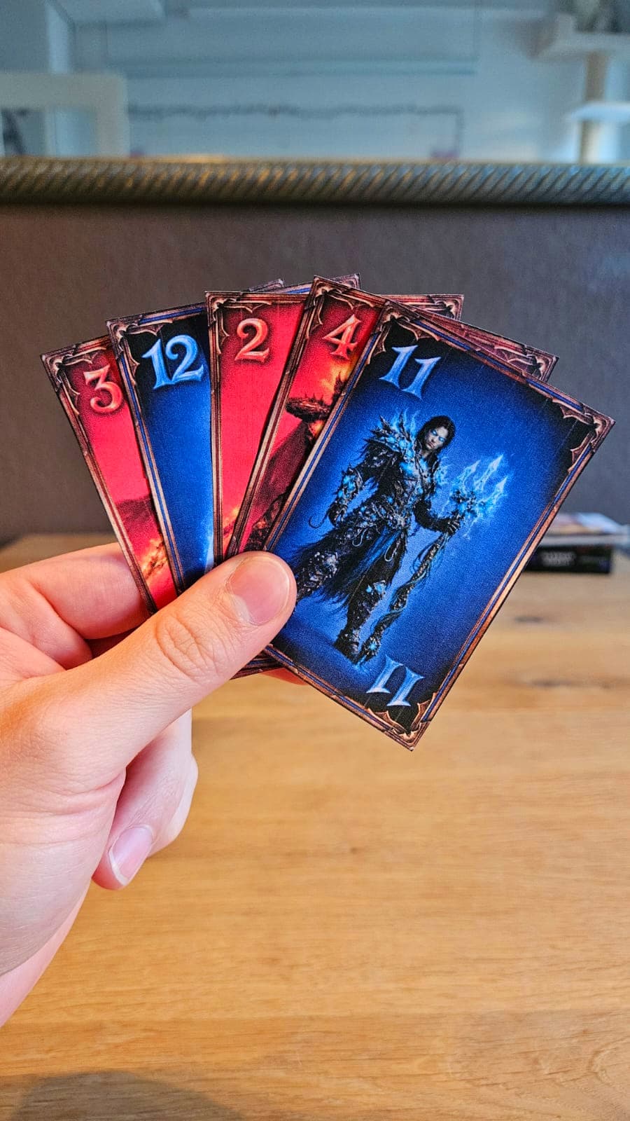 Vorschau der fertigen Crowns-Spielkarten
